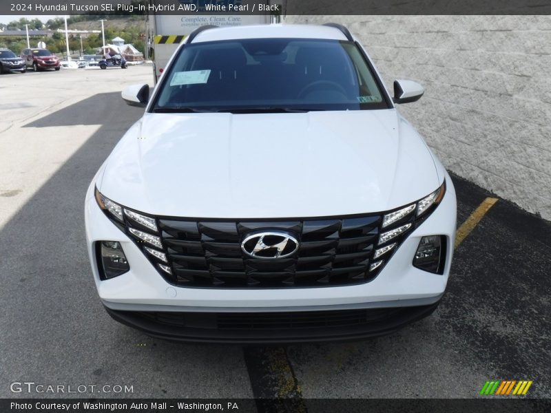 White Pearl / Black 2024 Hyundai Tucson SEL Plug-In Hybrid AWD