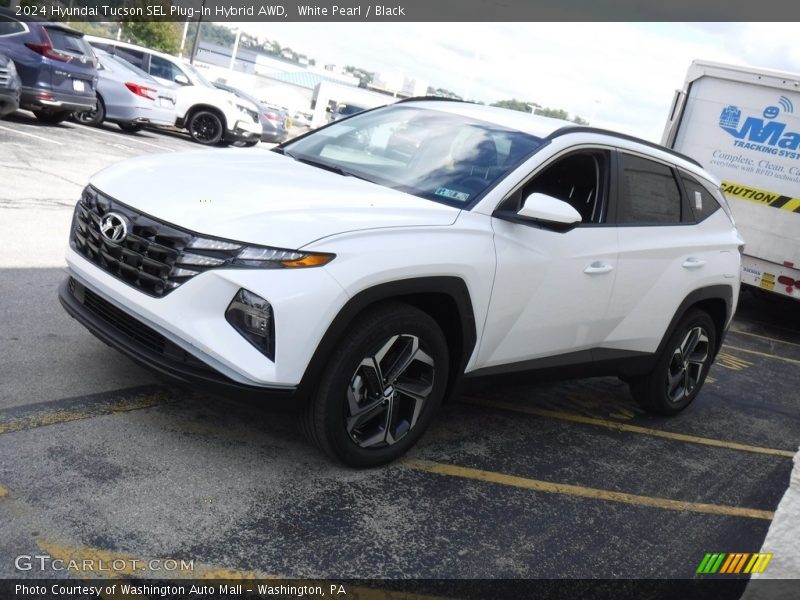 White Pearl / Black 2024 Hyundai Tucson SEL Plug-In Hybrid AWD