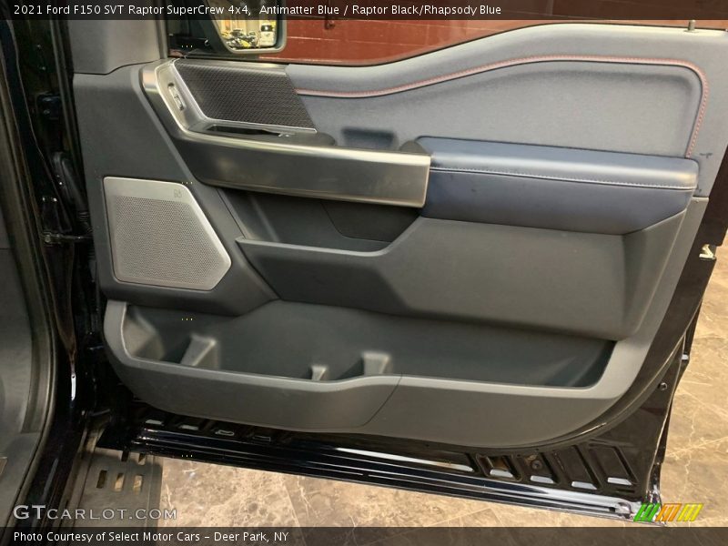 Door Panel of 2021 F150 SVT Raptor SuperCrew 4x4