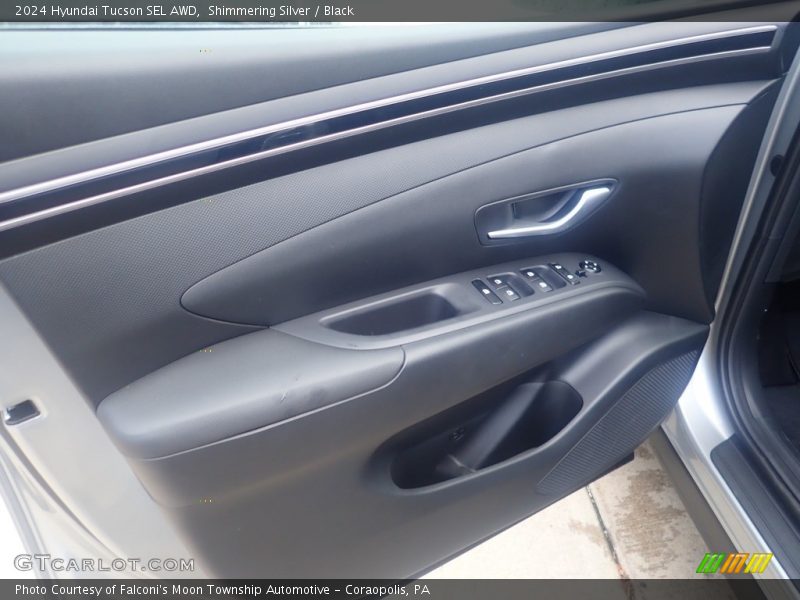 Shimmering Silver / Black 2024 Hyundai Tucson SEL AWD