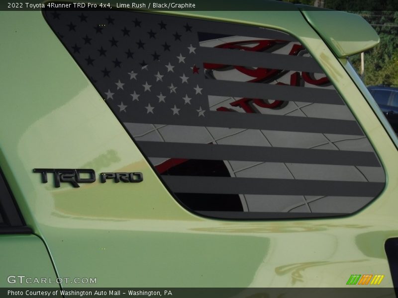 Lime Rush / Black/Graphite 2022 Toyota 4Runner TRD Pro 4x4