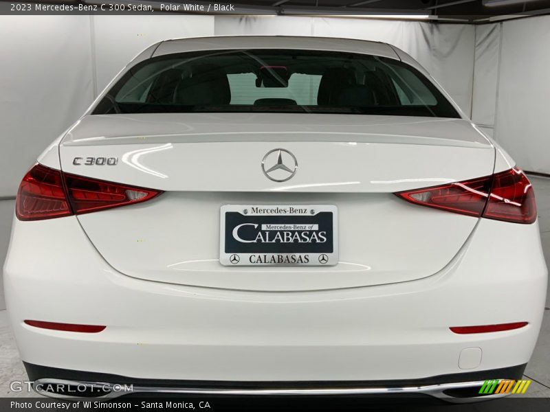 Polar White / Black 2023 Mercedes-Benz C 300 Sedan