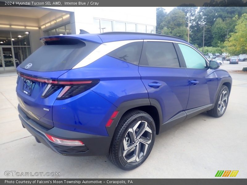Intense Blue / Gray 2024 Hyundai Tucson SEL AWD
