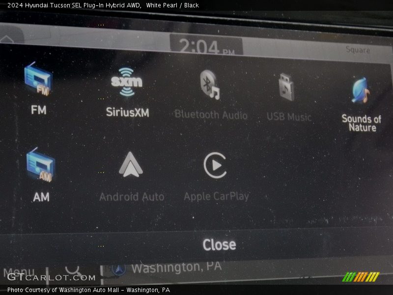 White Pearl / Black 2024 Hyundai Tucson SEL Plug-In Hybrid AWD