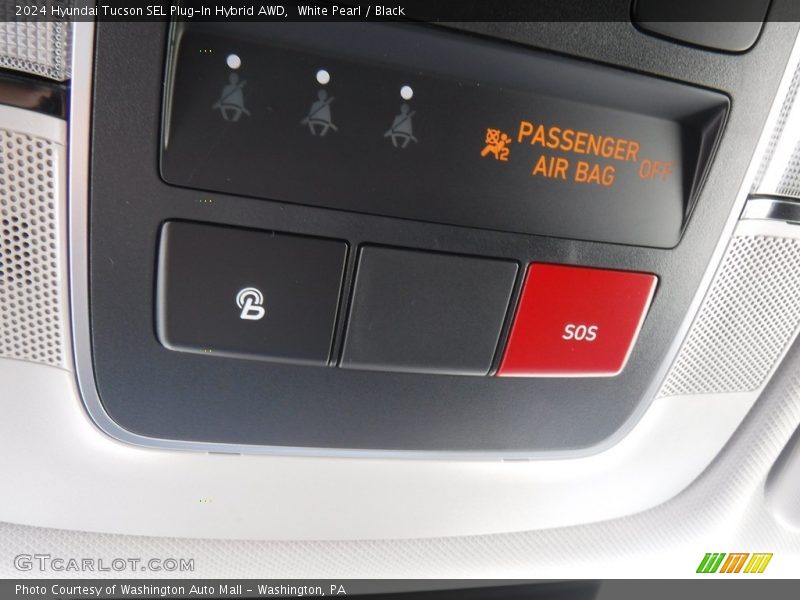 White Pearl / Black 2024 Hyundai Tucson SEL Plug-In Hybrid AWD