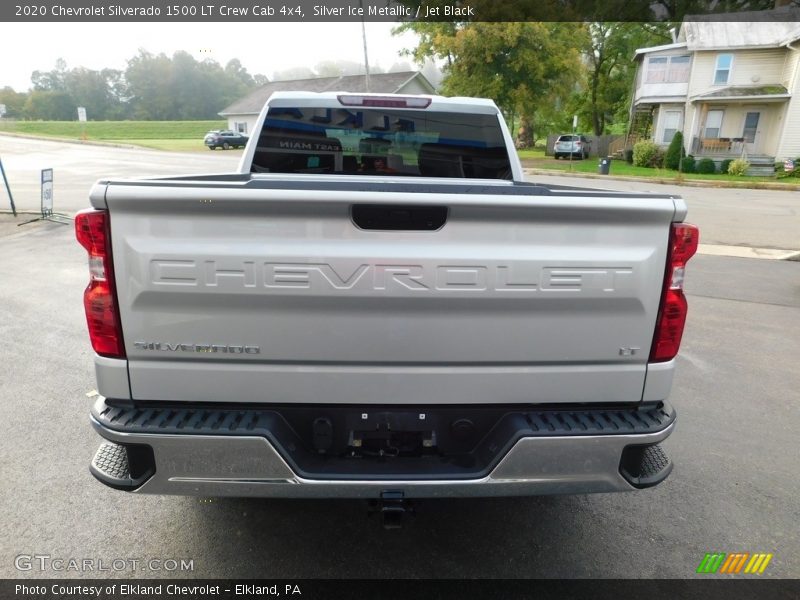 Silver Ice Metallic / Jet Black 2020 Chevrolet Silverado 1500 LT Crew Cab 4x4