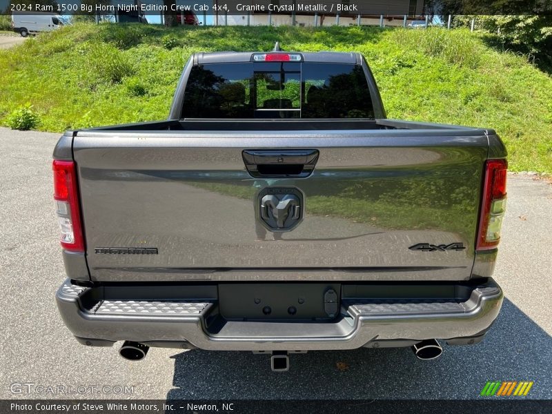 Granite Crystal Metallic / Black 2024 Ram 1500 Big Horn Night Edition Crew Cab 4x4