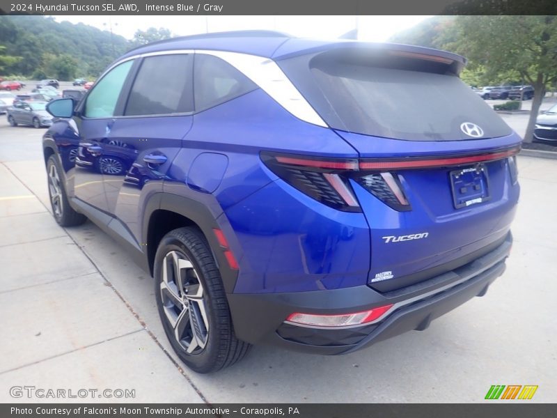 Intense Blue / Gray 2024 Hyundai Tucson SEL AWD