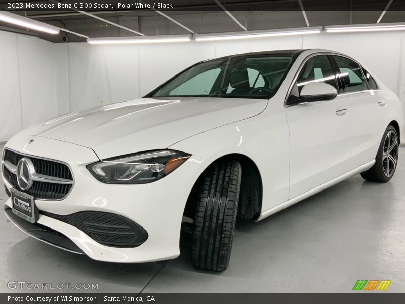 Polar White / Black 2023 Mercedes-Benz C 300 Sedan