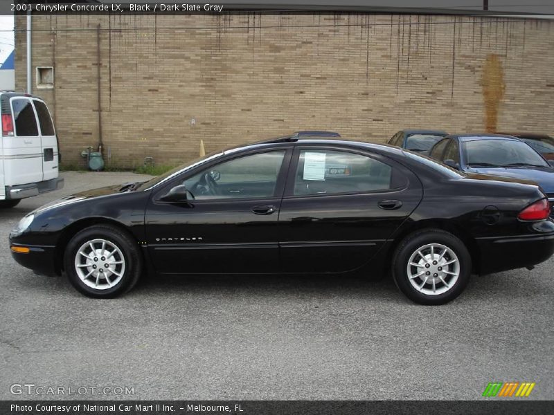 Black / Dark Slate Gray 2001 Chrysler Concorde LX