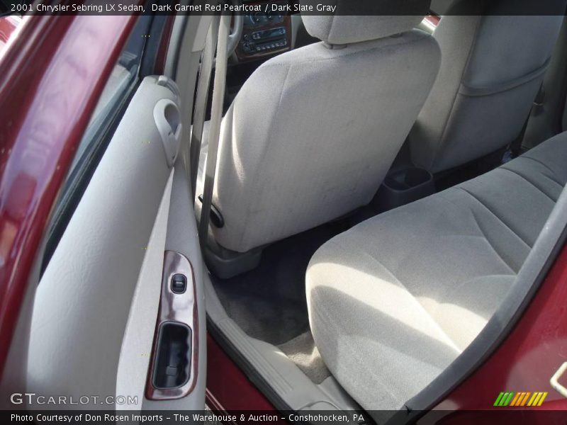 Dark Garnet Red Pearlcoat / Dark Slate Gray 2001 Chrysler Sebring LX Sedan