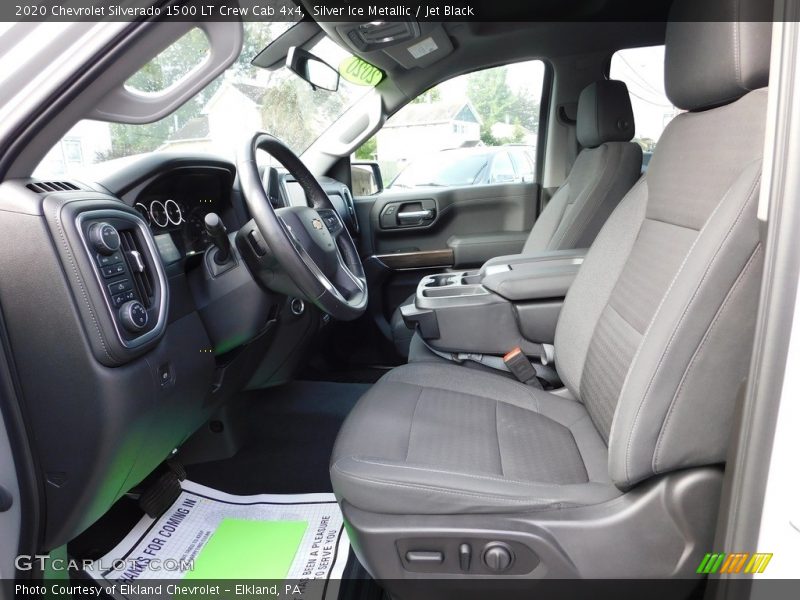 Front Seat of 2020 Silverado 1500 LT Crew Cab 4x4