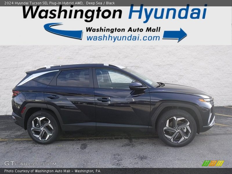 Deep Sea / Black 2024 Hyundai Tucson SEL Plug-In Hybrid AWD