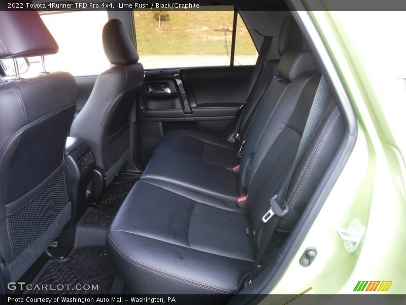 Rear Seat of 2022 4Runner TRD Pro 4x4