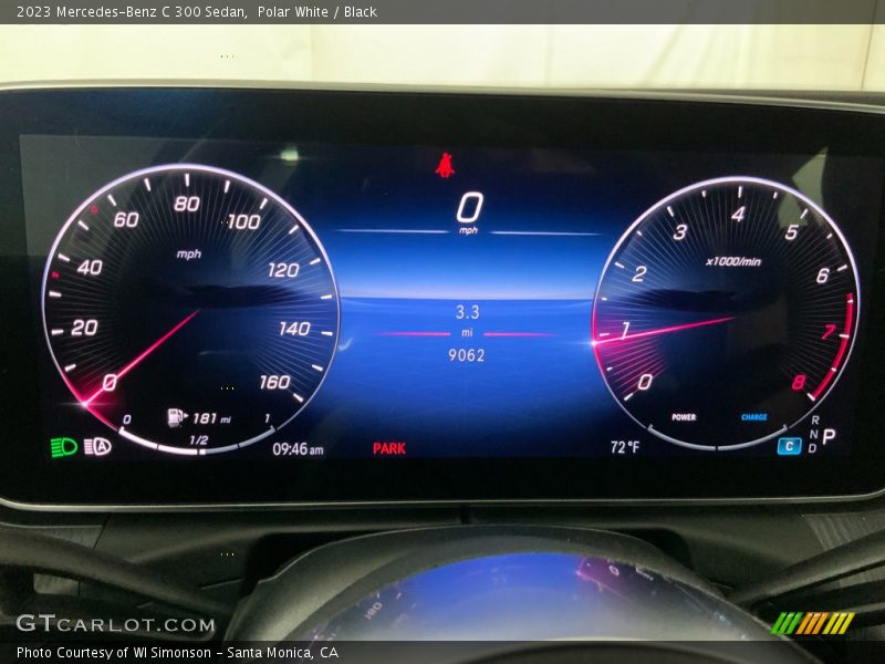 Polar White / Black 2023 Mercedes-Benz C 300 Sedan