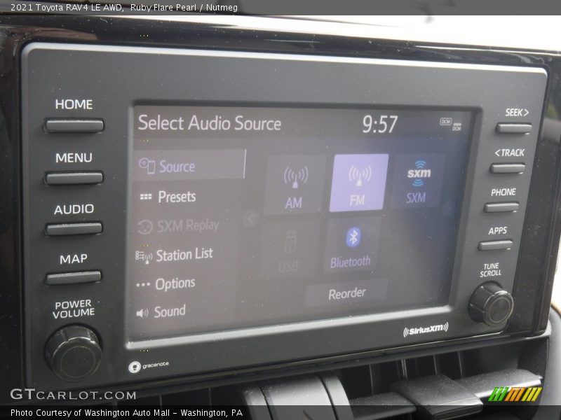 Ruby Flare Pearl / Nutmeg 2021 Toyota RAV4 LE AWD