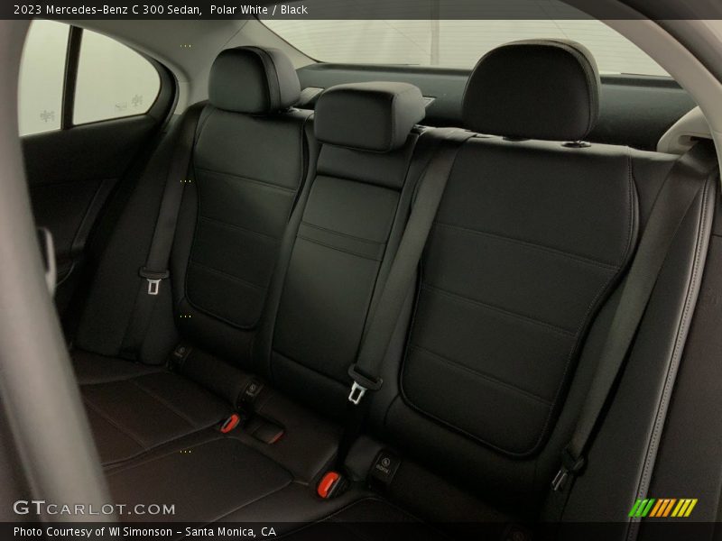 Polar White / Black 2023 Mercedes-Benz C 300 Sedan