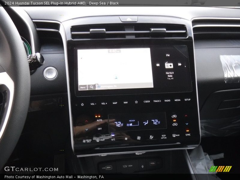 Deep Sea / Black 2024 Hyundai Tucson SEL Plug-In Hybrid AWD