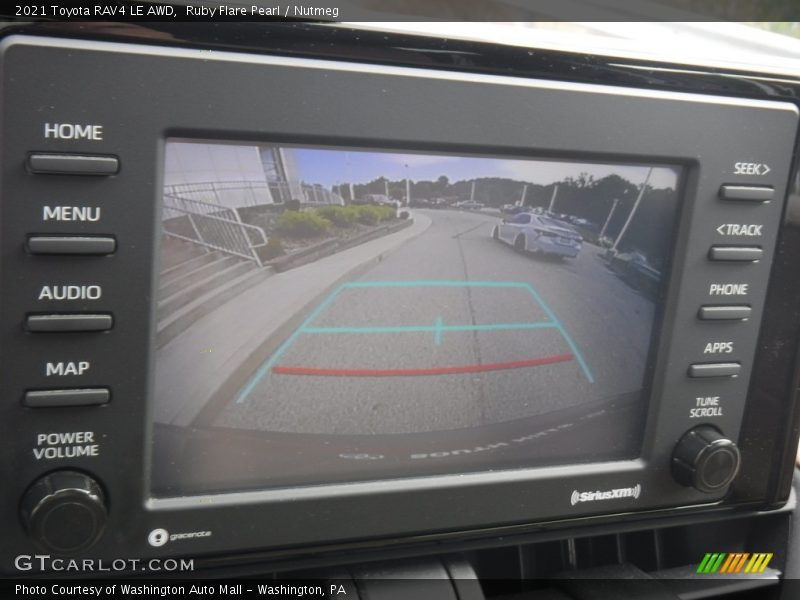 Ruby Flare Pearl / Nutmeg 2021 Toyota RAV4 LE AWD
