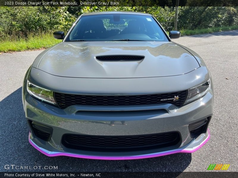 Destroyer Gray / Black 2023 Dodge Charger Scat Pack Widebody