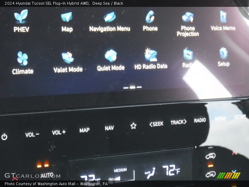 Deep Sea / Black 2024 Hyundai Tucson SEL Plug-In Hybrid AWD