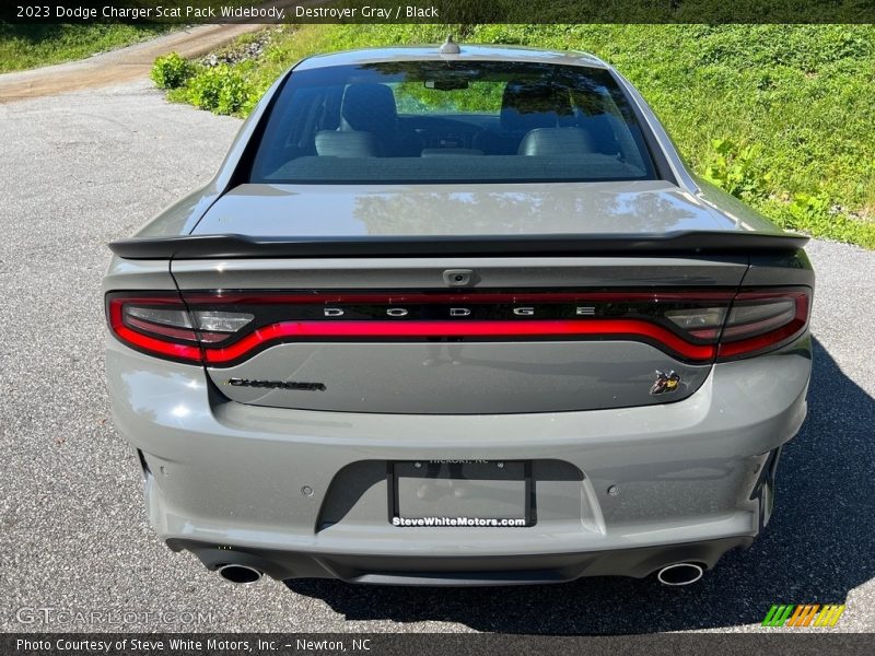 Destroyer Gray / Black 2023 Dodge Charger Scat Pack Widebody