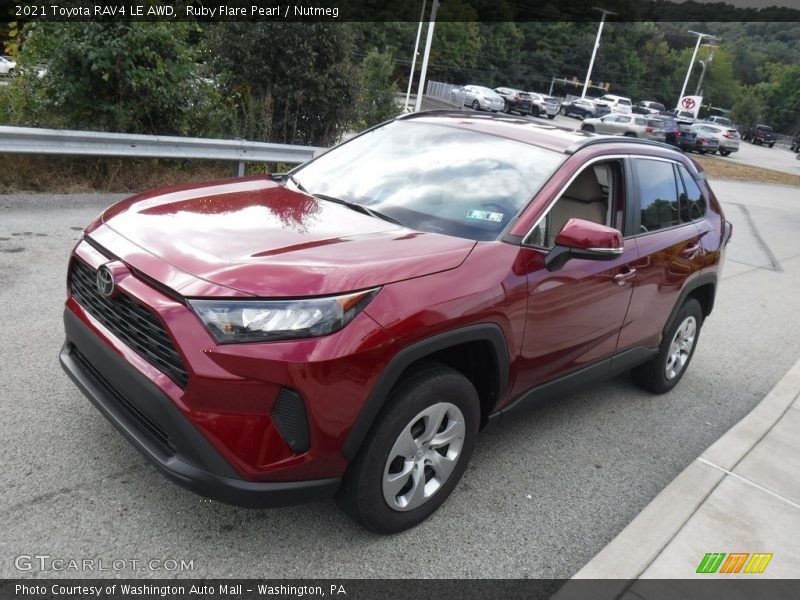  2021 RAV4 LE AWD Ruby Flare Pearl