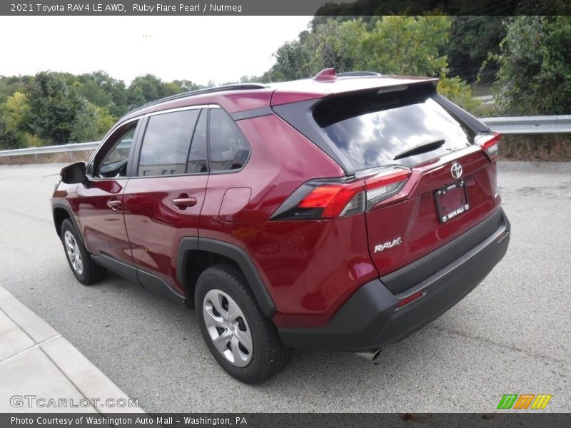  2021 RAV4 LE AWD Ruby Flare Pearl