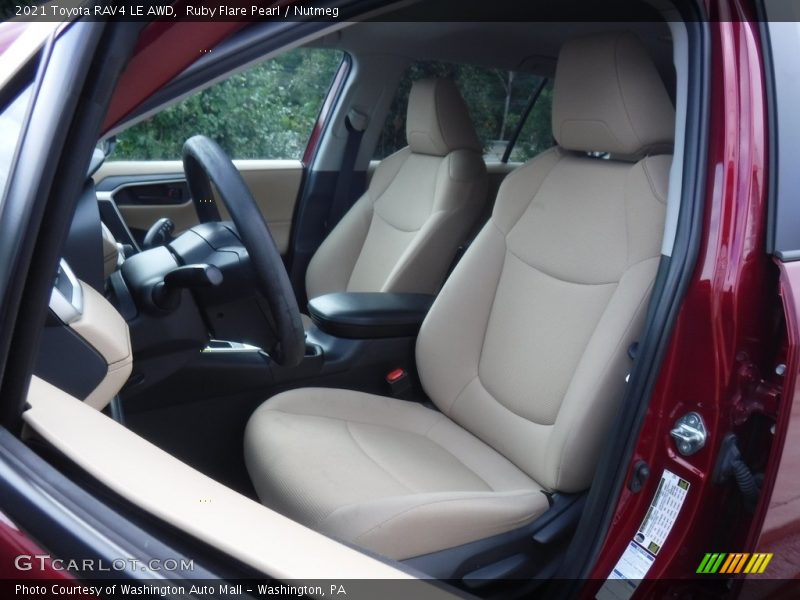 Front Seat of 2021 RAV4 LE AWD