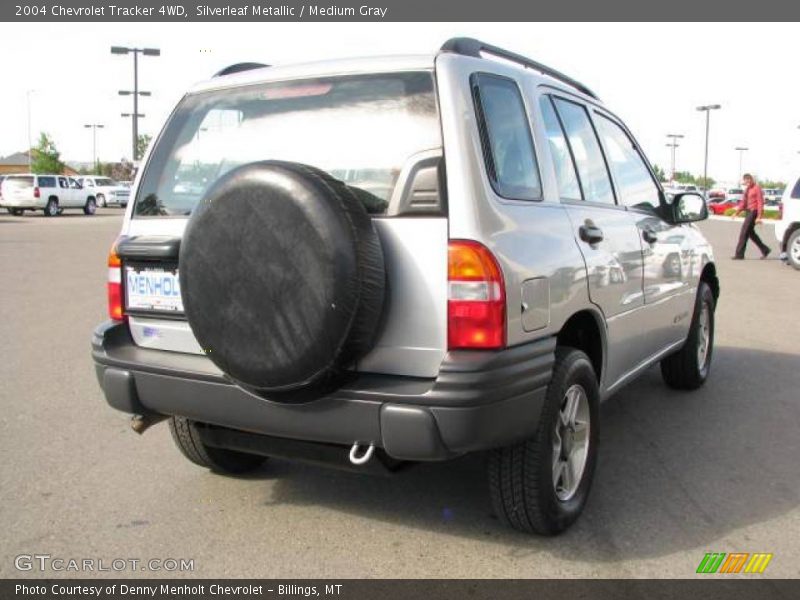 Silverleaf Metallic / Medium Gray 2004 Chevrolet Tracker 4WD