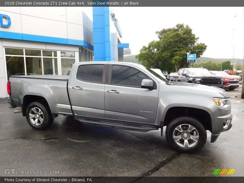  2018 Colorado Z71 Crew Cab 4x4 Satin Steel Metallic