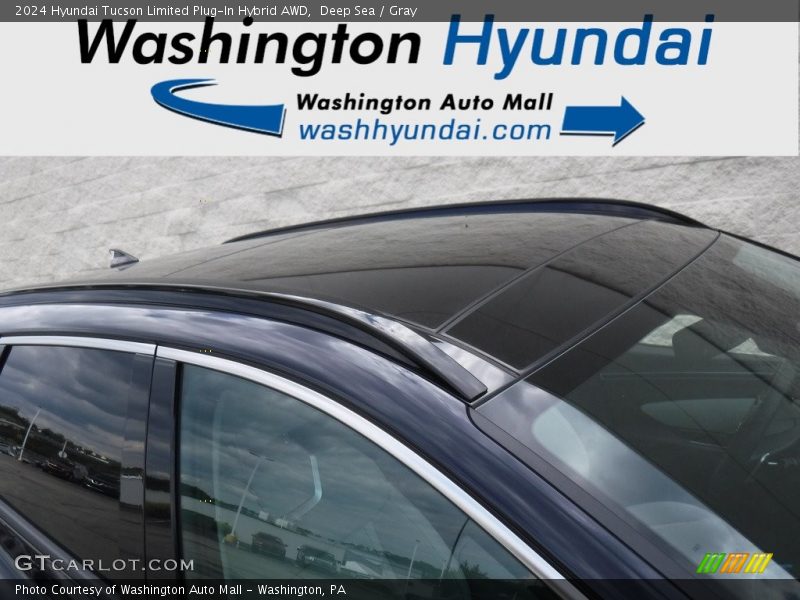 Deep Sea / Gray 2024 Hyundai Tucson Limited Plug-In Hybrid AWD