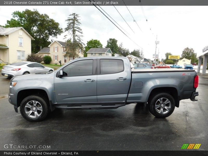  2018 Colorado Z71 Crew Cab 4x4 Satin Steel Metallic