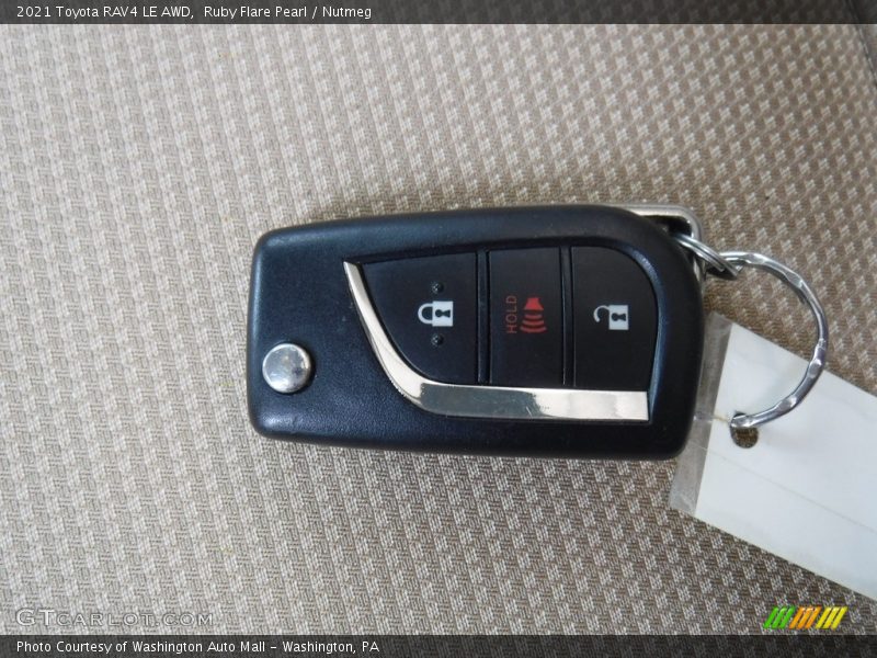 Keys of 2021 RAV4 LE AWD