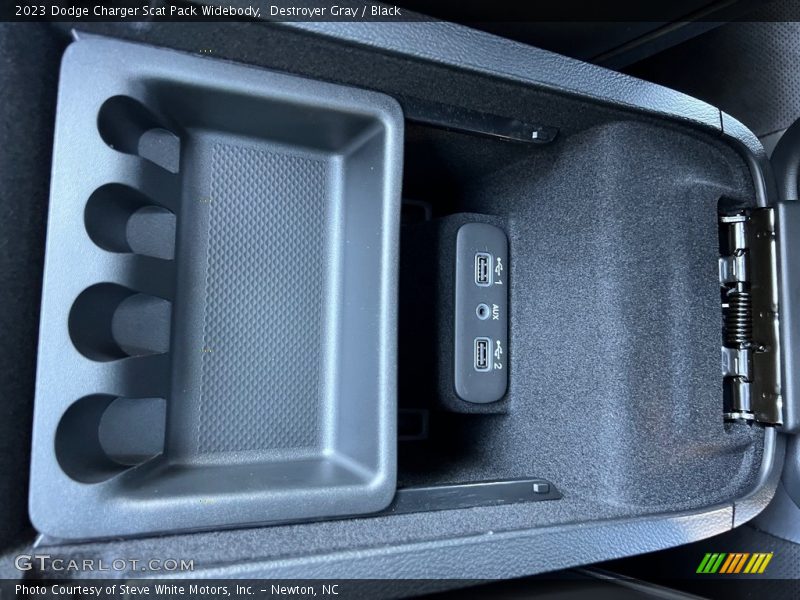 Destroyer Gray / Black 2023 Dodge Charger Scat Pack Widebody