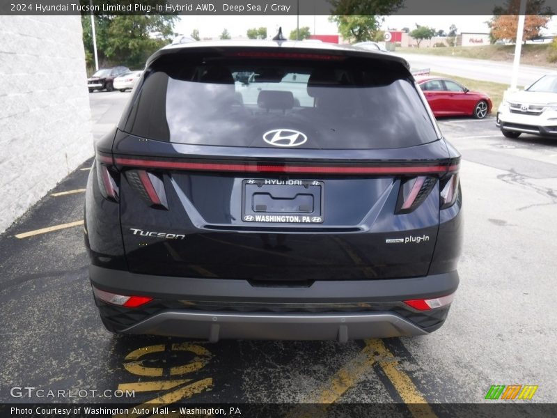 Deep Sea / Gray 2024 Hyundai Tucson Limited Plug-In Hybrid AWD
