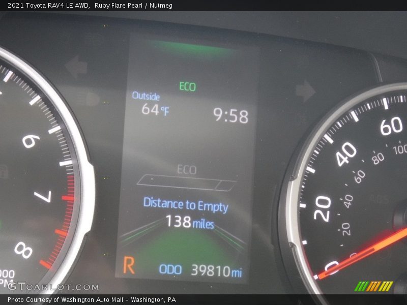 Ruby Flare Pearl / Nutmeg 2021 Toyota RAV4 LE AWD