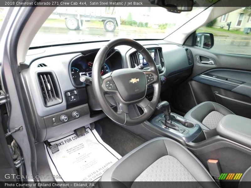 Front Seat of 2018 Colorado Z71 Crew Cab 4x4