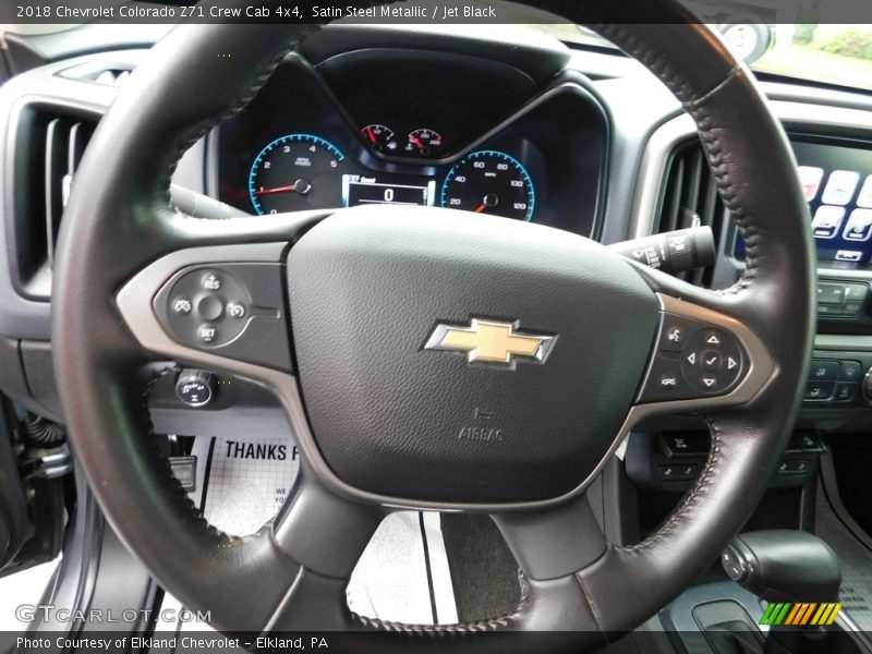  2018 Colorado Z71 Crew Cab 4x4 Steering Wheel