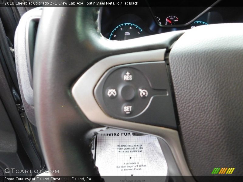  2018 Colorado Z71 Crew Cab 4x4 Steering Wheel