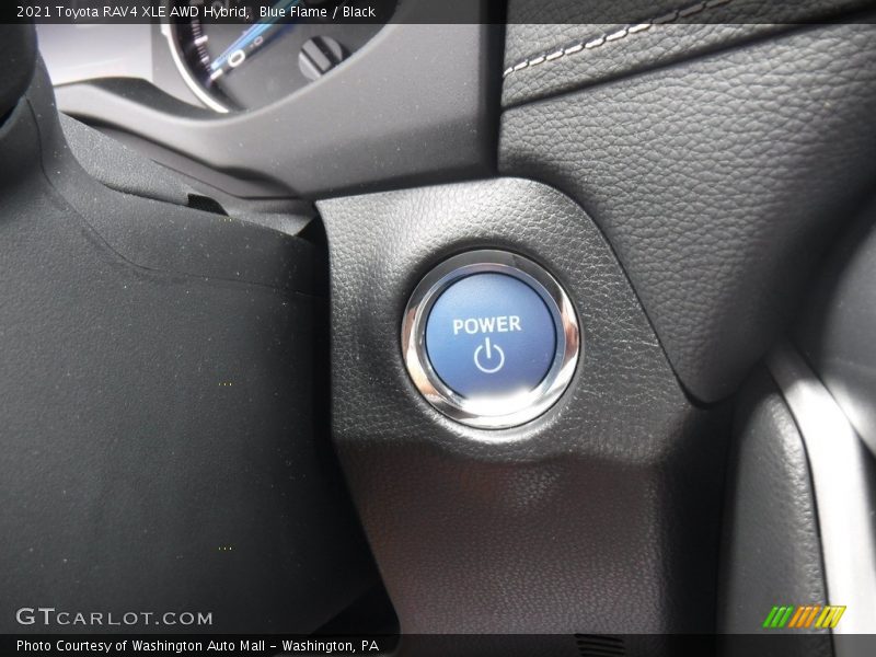 Controls of 2021 RAV4 XLE AWD Hybrid
