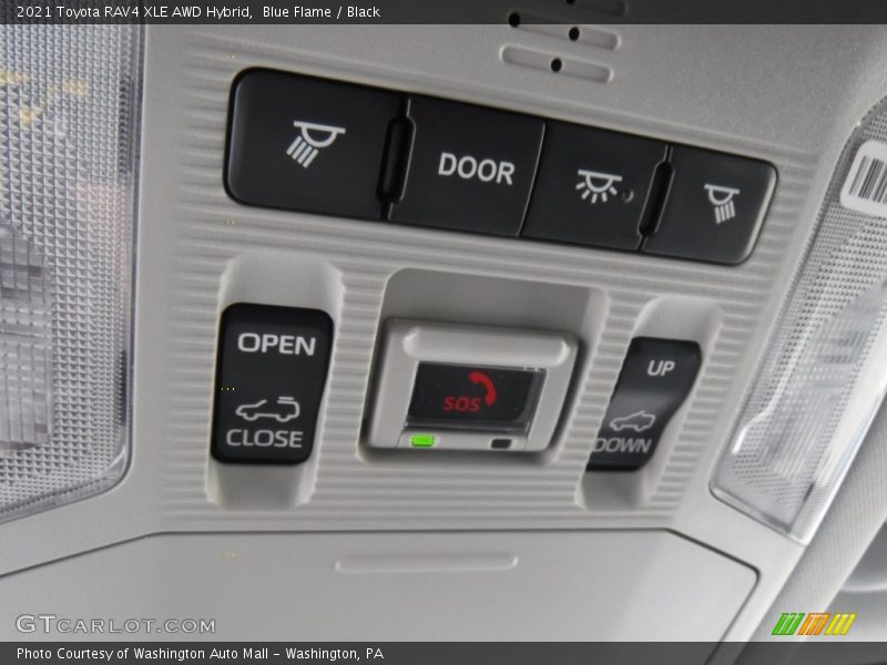 Controls of 2021 RAV4 XLE AWD Hybrid