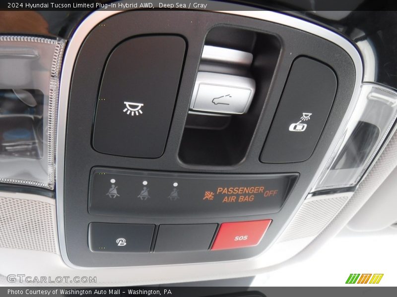 Deep Sea / Gray 2024 Hyundai Tucson Limited Plug-In Hybrid AWD