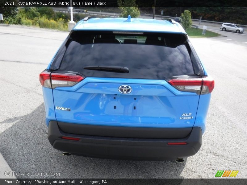 Exhaust of 2021 RAV4 XLE AWD Hybrid
