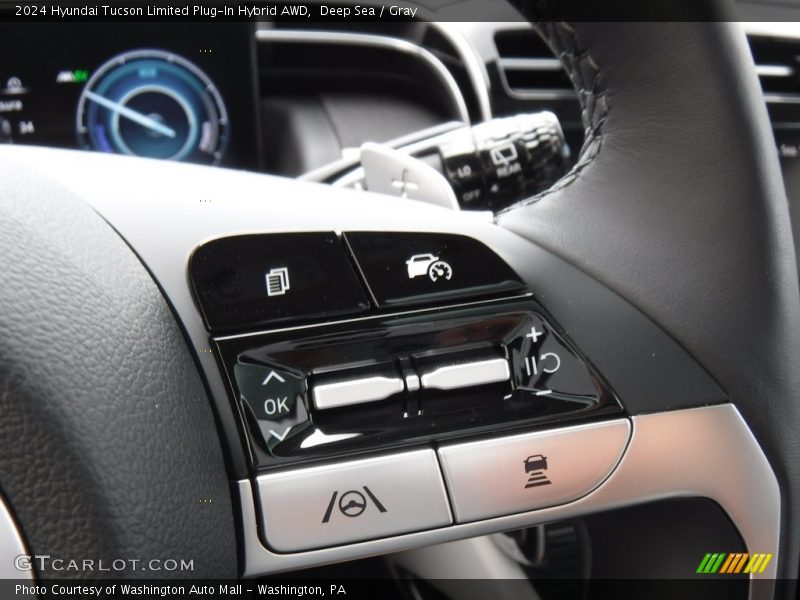  2024 Tucson Limited Plug-In Hybrid AWD Steering Wheel