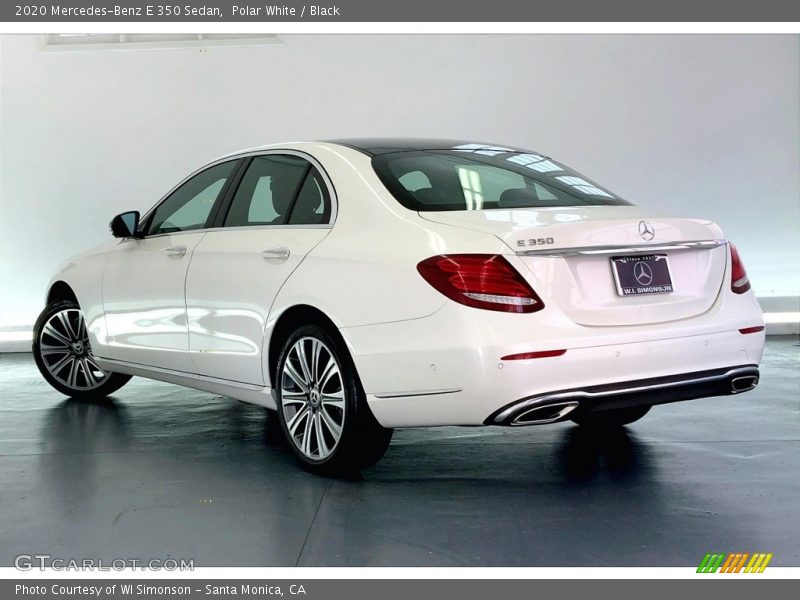 Polar White / Black 2020 Mercedes-Benz E 350 Sedan