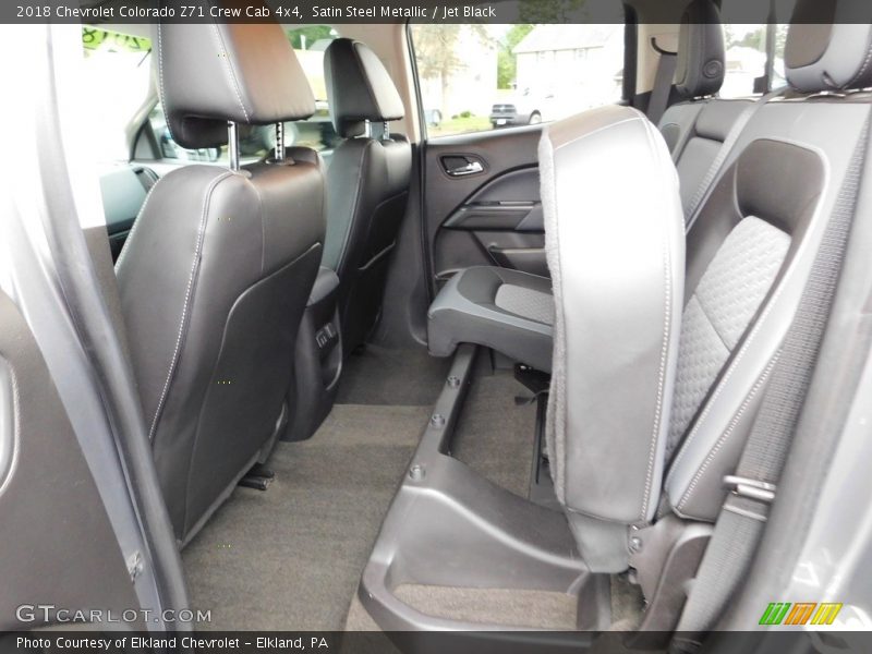 Rear Seat of 2018 Colorado Z71 Crew Cab 4x4