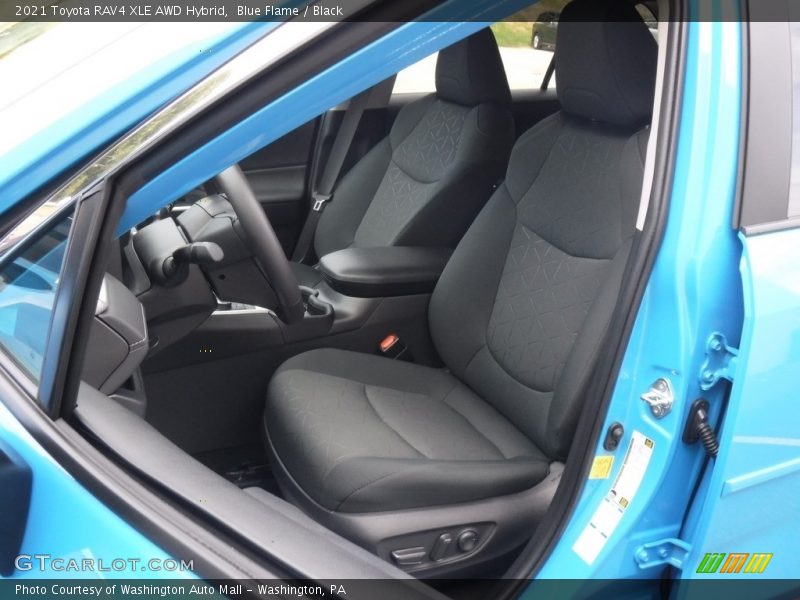 Front Seat of 2021 RAV4 XLE AWD Hybrid
