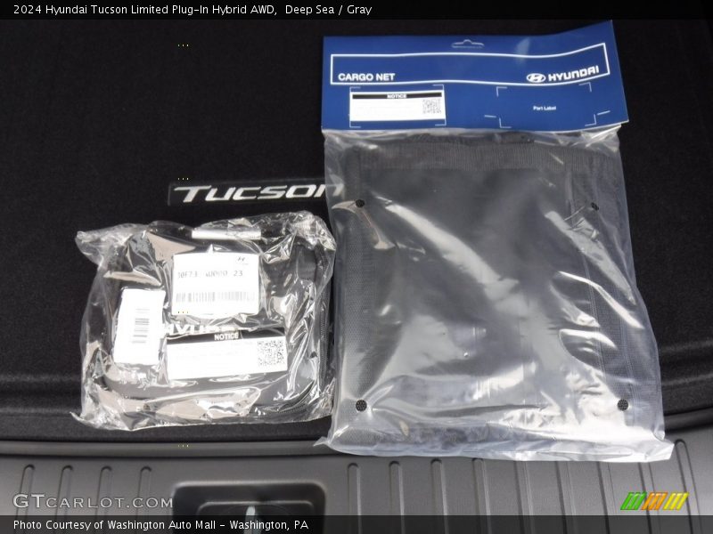 Deep Sea / Gray 2024 Hyundai Tucson Limited Plug-In Hybrid AWD