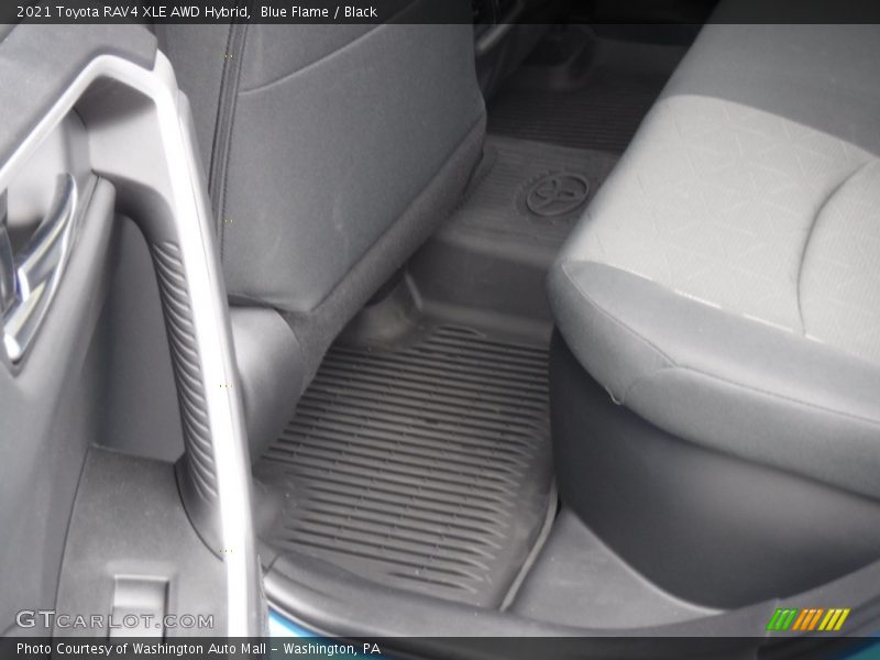 Blue Flame / Black 2021 Toyota RAV4 XLE AWD Hybrid